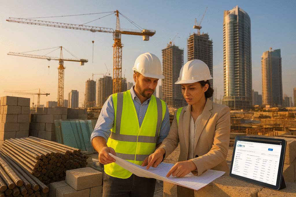 Top construction material companies UAE