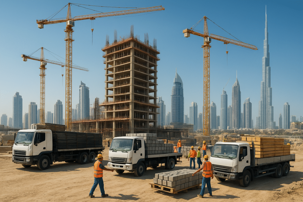 construction supply companies Dubai