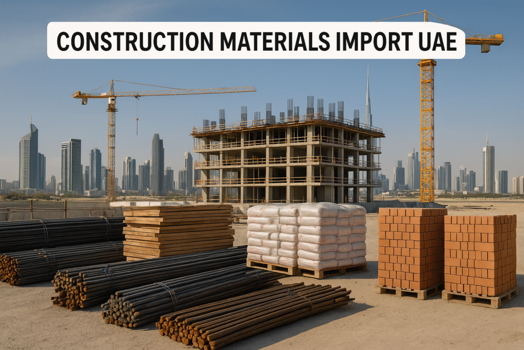 Construction materials import UAE