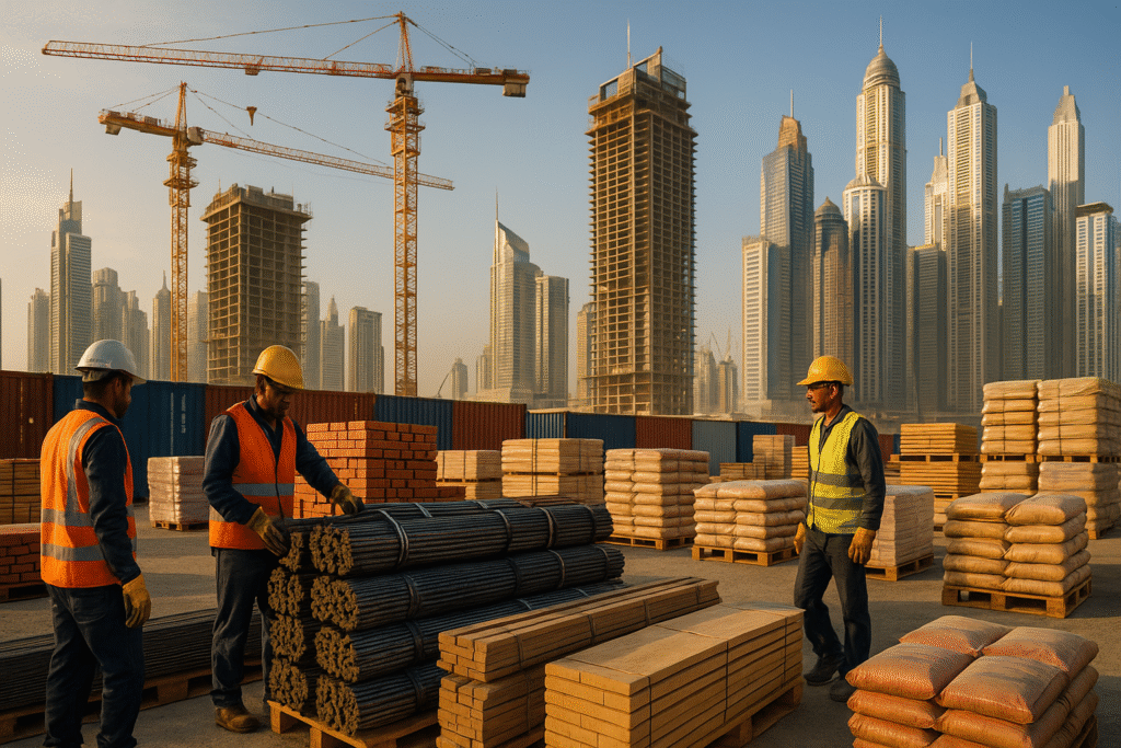 Construction Materials Import UAE