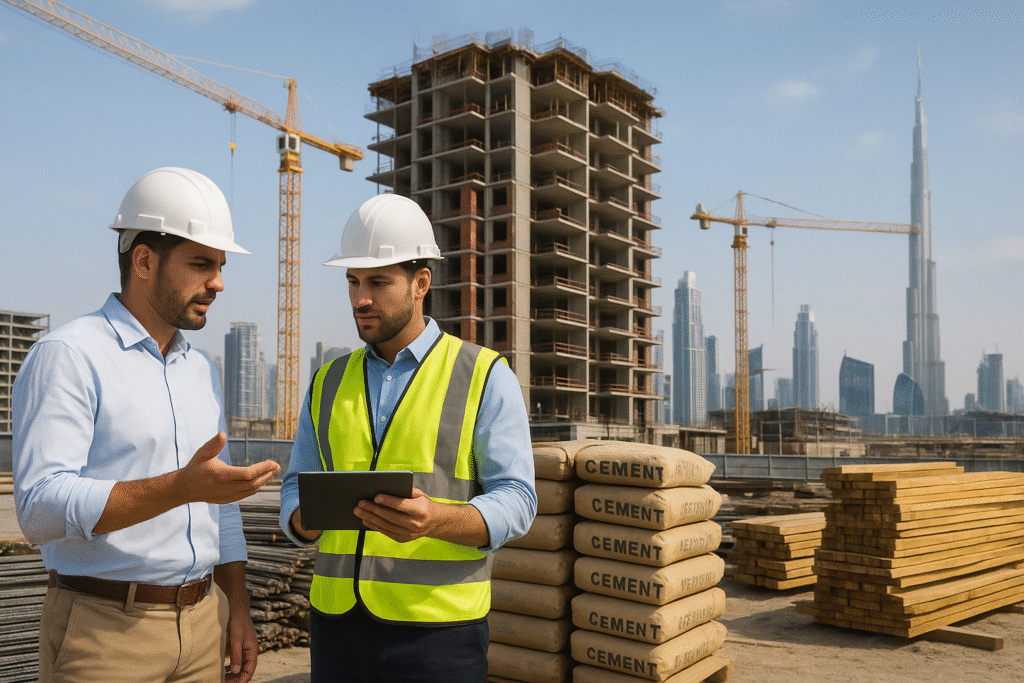 Building materials trading UAE