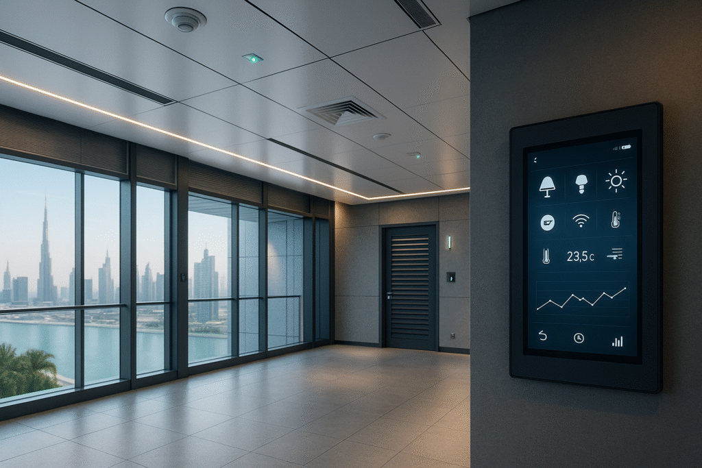 Smart building technology UAE