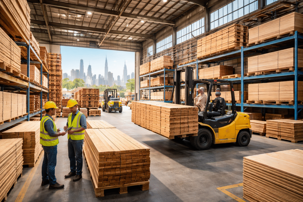 Timber suppliers in Dubai
